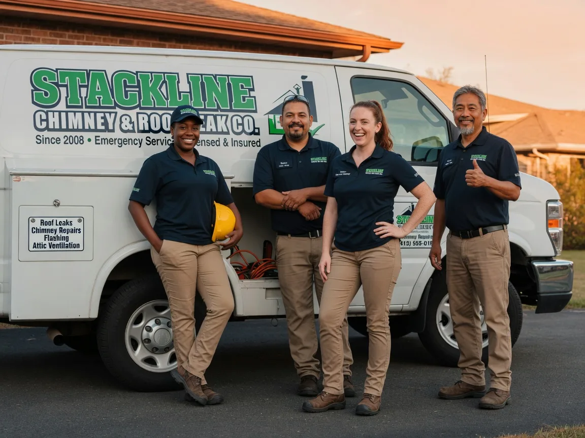 Chimney flashing repair company in Claridge, PA